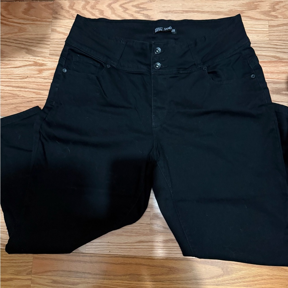 Black Skinny Women's Jeans - High Waist